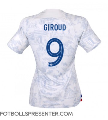 Frankrike Olivier Giroud #9 Borta Matchtröja Dam VM 2022 Kortärmad